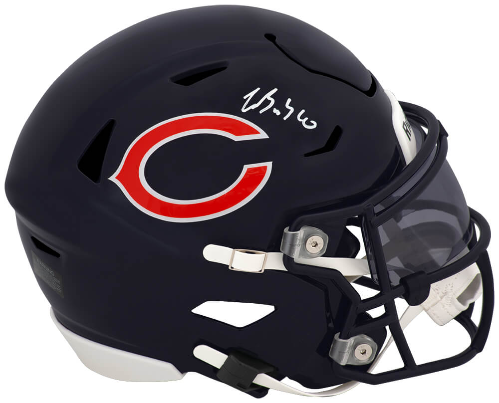 Luther Burden III Signed Chicago Bears Riddell Mid-Size (MIDI) SpeedFlex Helmet
