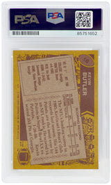 Kevin Butler Signed Chicago Bears 1986 Topps Rookie Football Trading Card #18 - (PSA Encapsulated)