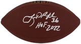 LeRoy Butler Signed Wilson Super Grip Full Size NFL Football w/HOF 2022