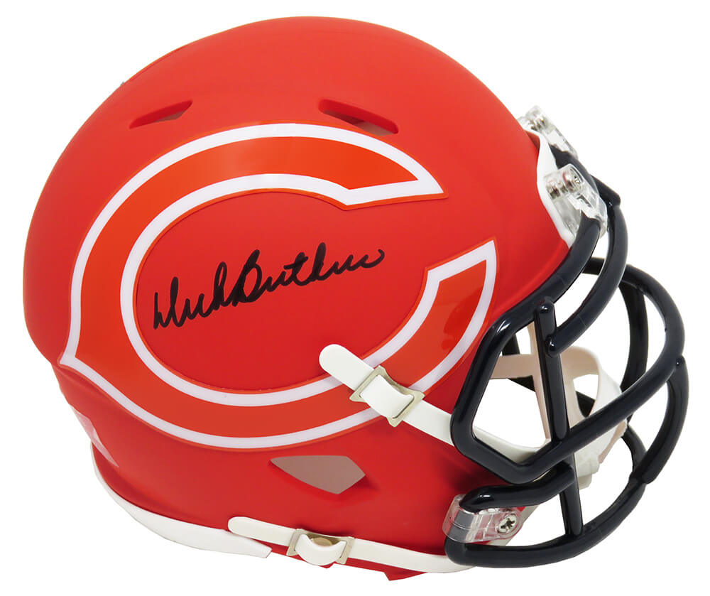 Dick Butkus Signed Chicago Bears AMP Alternate Series Riddell Speed Mini Helmet