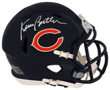 Kevin Butler Signed Chicago Bears Riddell Speed Mini Helmet