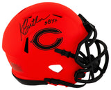 Kevin Butler Signed Chicago Bears RAVE Riddell Speed Mini Helmet w/SB XX