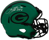 LeRoy Butler Signed Green Bay Packers RAVE Riddell Full Size Speed Replica Helmet w/HOF 2022