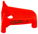 Kevin Butler Signed Pro Down Orange Football Kicking Tee