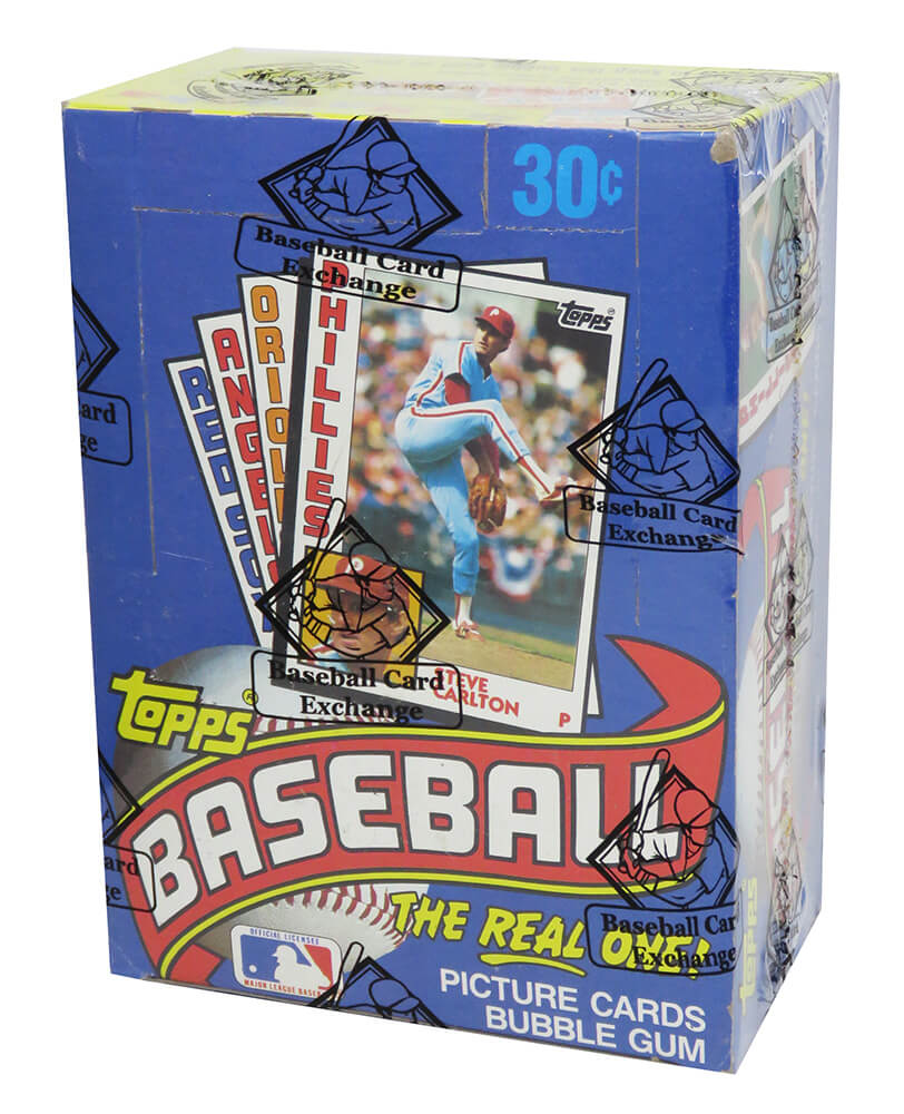 1984 Topps Baseball Unopened Wax Box BBCE Sealed Wrapped - 36 Packs