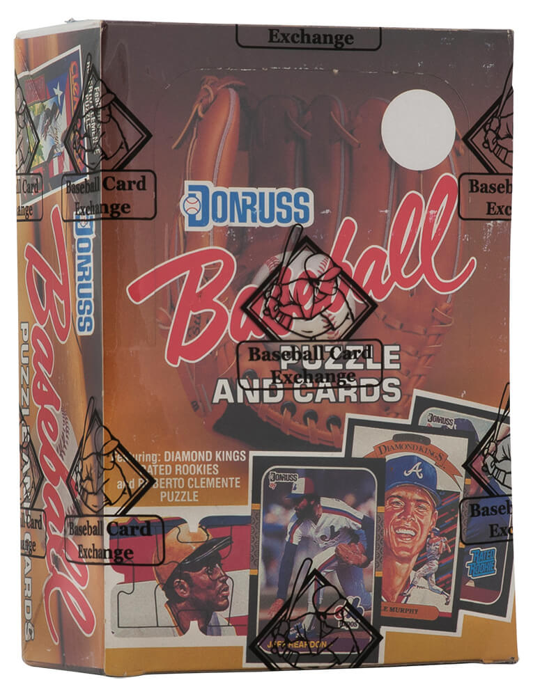 1987 Donruss Baseball Unopened Wax Box BBCE Wrapped From A Facotory Sealed Case - 36 Packs