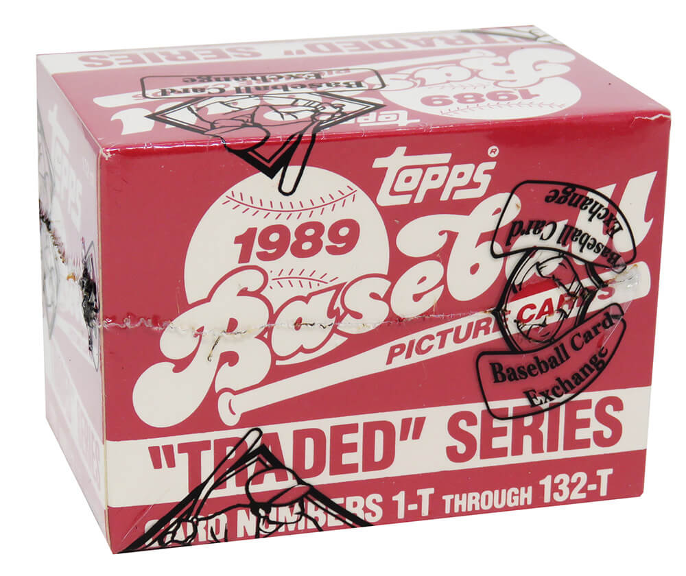 1989 Topps Traded Baseball Factory Set BBCE Wrapped From A Sealed Case (FASC) (Ken Griffey Jr. RC)