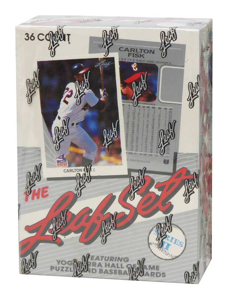 1990 Leaf Series 2 Baseball Factory Sealed Hobby Box - 36 Packs