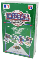 1990 Upper Deck Baseball Low # Series Factory Sealed Wax Box - 36 Packs