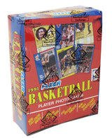 1991-92 Fleer Basketball Unopened Rack Box BBCE Wrapped From A Sealed Case (FASC) - 24 Packs