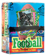 1986 Topps Football Unopened Wax (X-Out) Box BBCE Sealed Wrapped - 36 Packs (Jerry Rice, Steve Young RC??) (E)