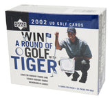 2002 Upper Deck Golf Green Grass Edition Factory Sealed Box 24 Packs - (Mickelson RC??)