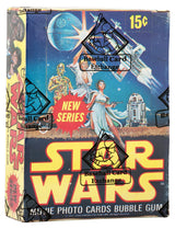 1977 Topps Star Wars Series 2 Unopened Wax Box BBCE Sealed Wrapped - 36 Packs