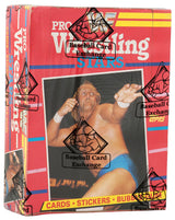 1985 WWF Pro Wrestling Stars Topps Wax Box - BBCE Wrapped - 36 Pack Box (B)