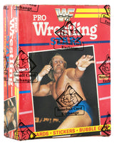 1985 WWF Pro Wrestling Stars Topps Wax Box - BBCE Wrapped - 36 Pack Box (C)