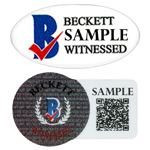 Bijan Robinson Autographed Atlanta Falcons Flash Gray Speed Mini Helmet Beckett BAS Witness Stock #221145