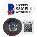 Kansas City Chiefs LeSean McCoy Autographed White Jersey Beckett BAS Witness Stock #267438