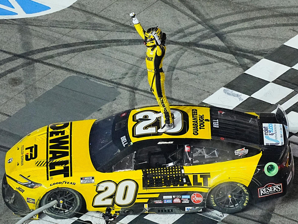 Exclusive | PRE-ORDER Christopher Bell Signed 2025 Atlanta Win | Raced Version | 1:24 Diecast Car (PA)