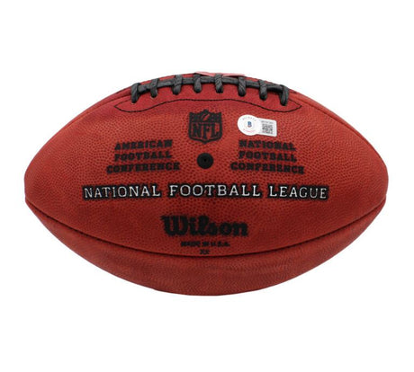 Bo Jackson Signed Authentic Wilson Duke Metallic Raiders NFL Football Heisman