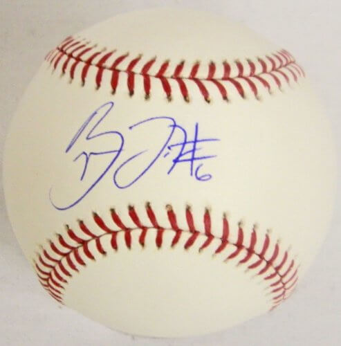 Bryan LaHair Signed Autographed Rawlings Official MLB Baseball