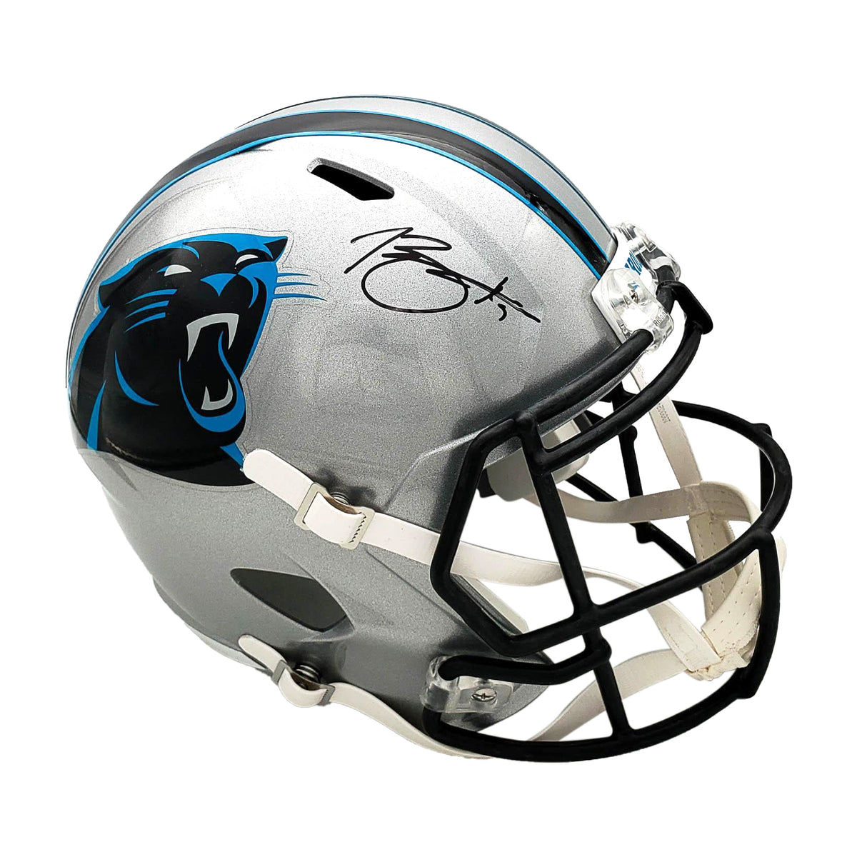 carolina panthers replica football helmet Bryce Young Autographed Carolina Panthers Full Size Replica Speed Helm – Pristine Marketplace