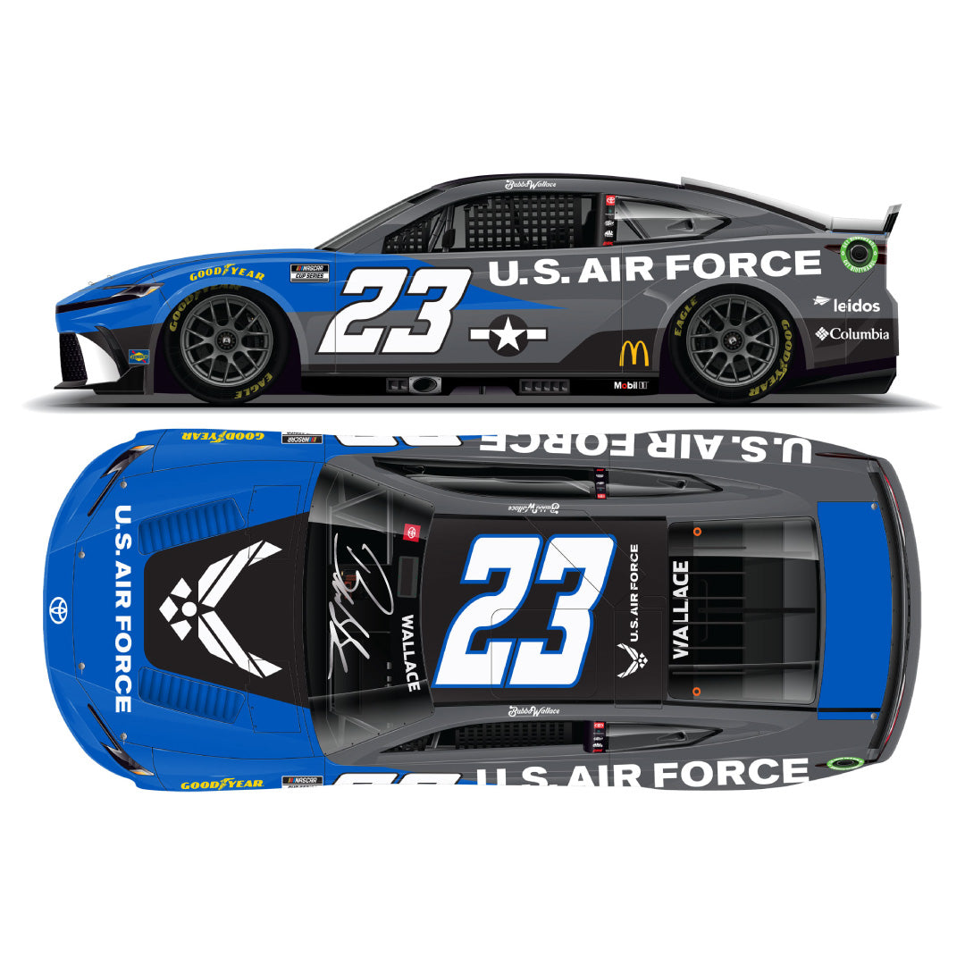 PRE-ORDER Bubba Wallace Signed 2024 US Air Force 1:24 Diecast Car (PA)