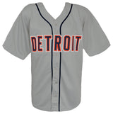 Miguel Cabrera Signed Grey Custom Baseball Jersey