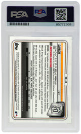 Owen Caissie Signed 2020 Bowman Draft Chrome Baseball Trading Card #BD-49 - (PSA Encapsulated)
