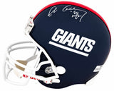 Chris Calloway Signed New York Giants Throwback Riddell Full Size (VSR4) Replica Helmet