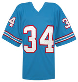 Earl Campbell Signed Blue T/B Custom Football Jersey