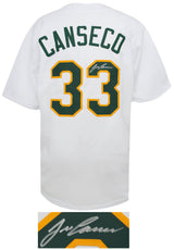 Jose Canseco Signed White Custom Baseball Jersey