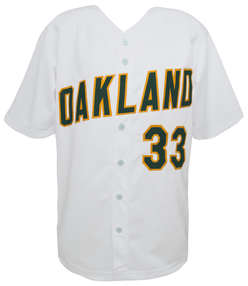Jose Canseco Signed White Custom Baseball Jersey