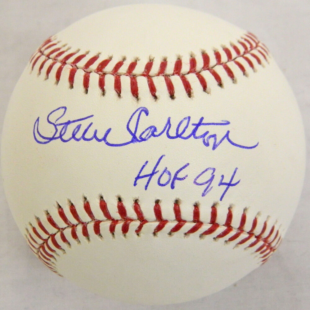 Steve Carlton Signed Official MLB Baseball w/HOF'94