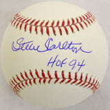 Steve Carlton Signed Official MLB Baseball w/HOF'94