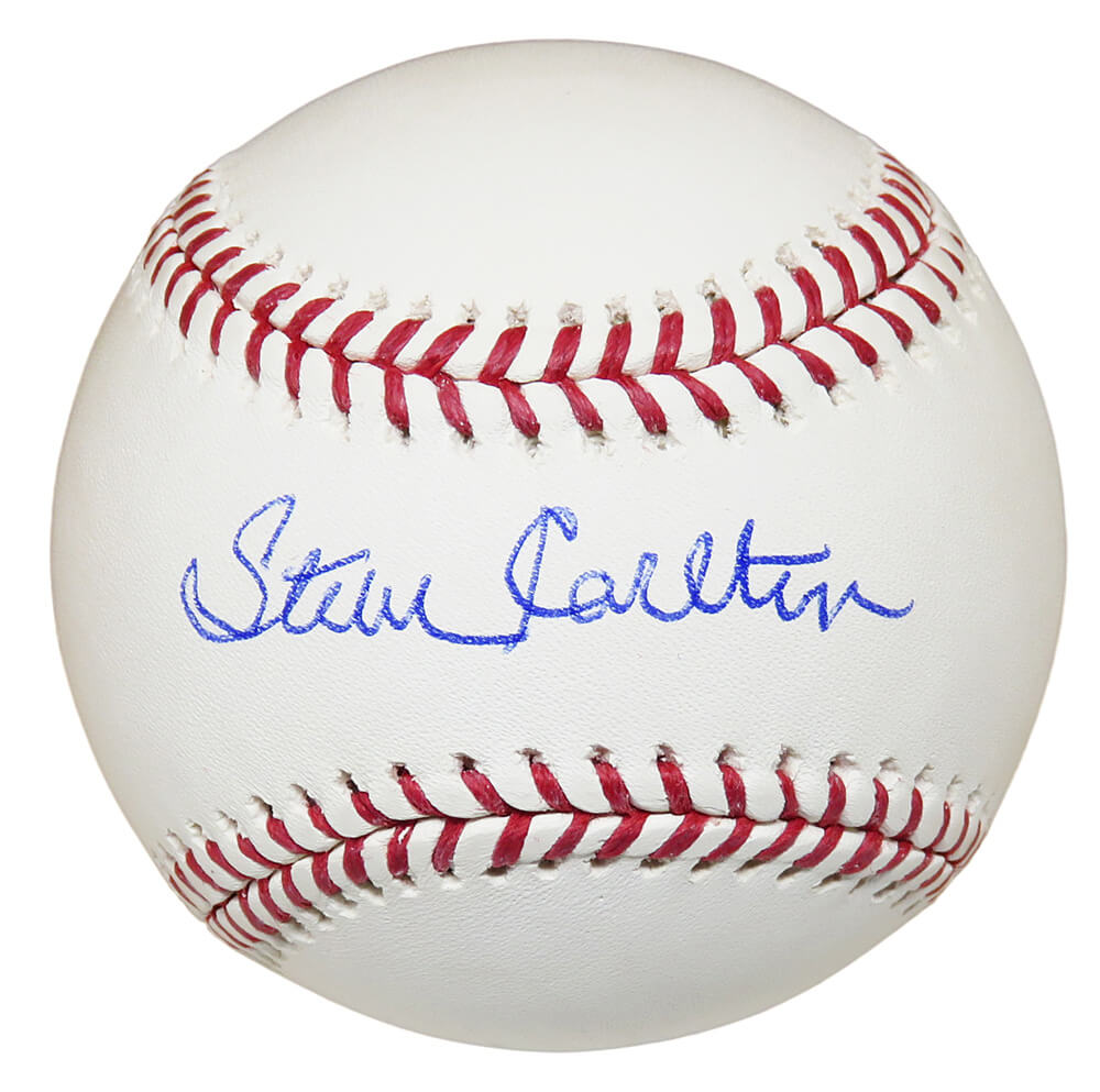 Steve Carlton Signed Rawlings Official MLB Baseball