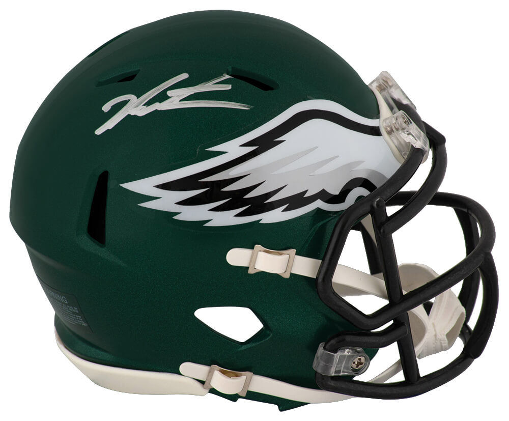 Jalen Carter Signed Philadelphia Eagles Riddell Speed Mini Helmet