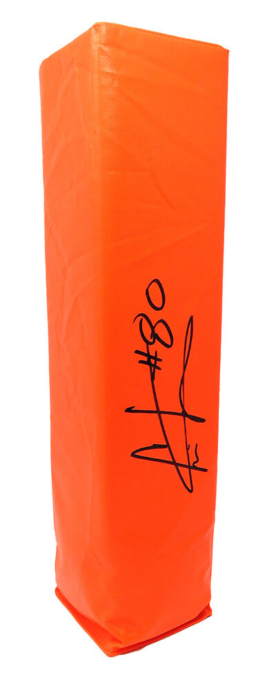 Cris Carter Signed Orange Endzone Pylon