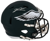 Jalen Carter Signed Philadelphia Eagles Riddell Full Size Speed Replica Helmet - (JSA)