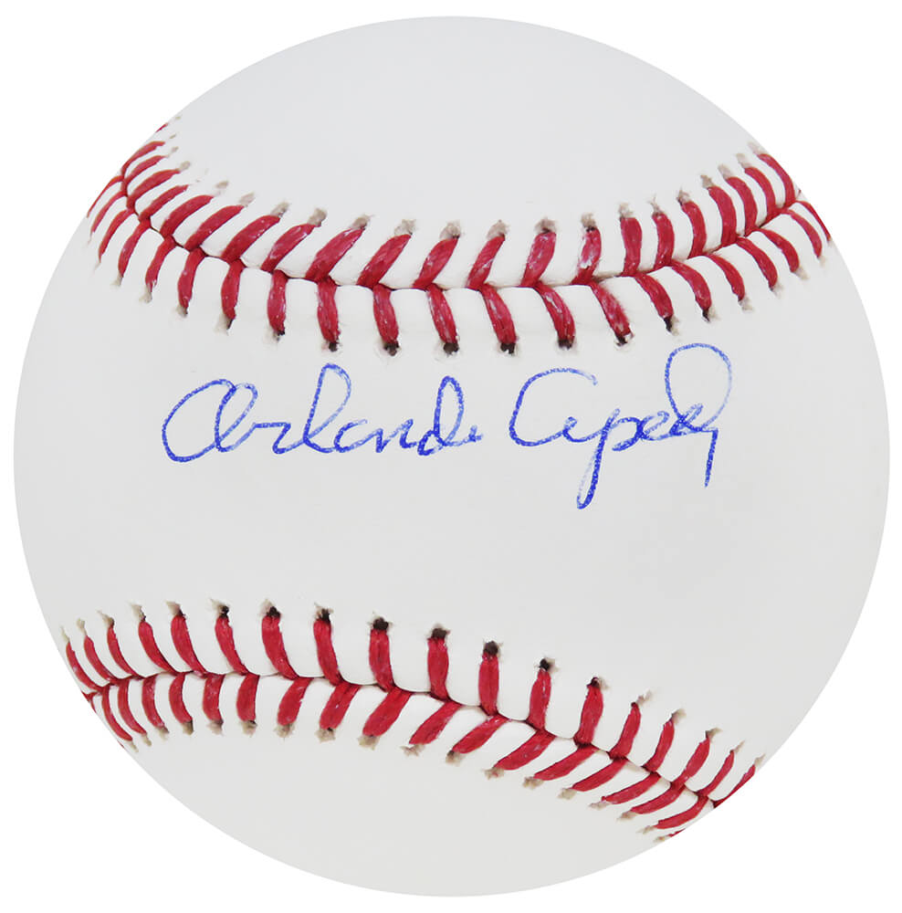 Orlando Cepeda Signed Rawlings Official MLB Baseball