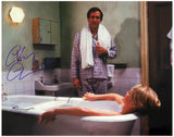 Chevy Chase Signed National Lampoon's Vacation Wife In Tub 16x20 Photo