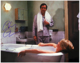 Chevy Chase Signed National Lampoon's Vacation Wife In Tub 16x20 Photo