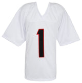 Ja'Marr Chase Signed White Custom Football Jersey