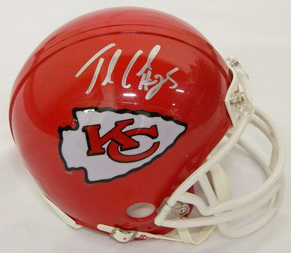 Jamaal Charles Signed Chiefs Riddell Mini Helmet
