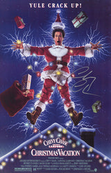 Chevy Chase Signed 'Christmas Vacation' 11x17 Movie Poster