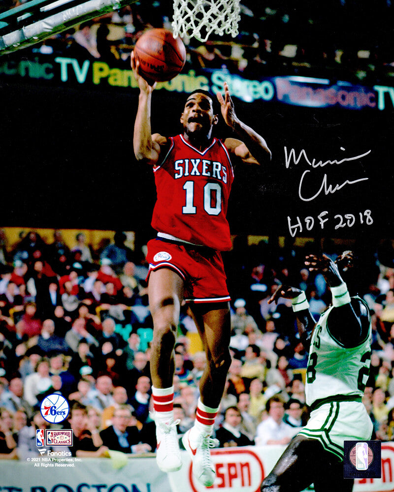 Maurice Cheeks Signed Philadelphia 76ers Action 8x10 Photo w/HOF'18