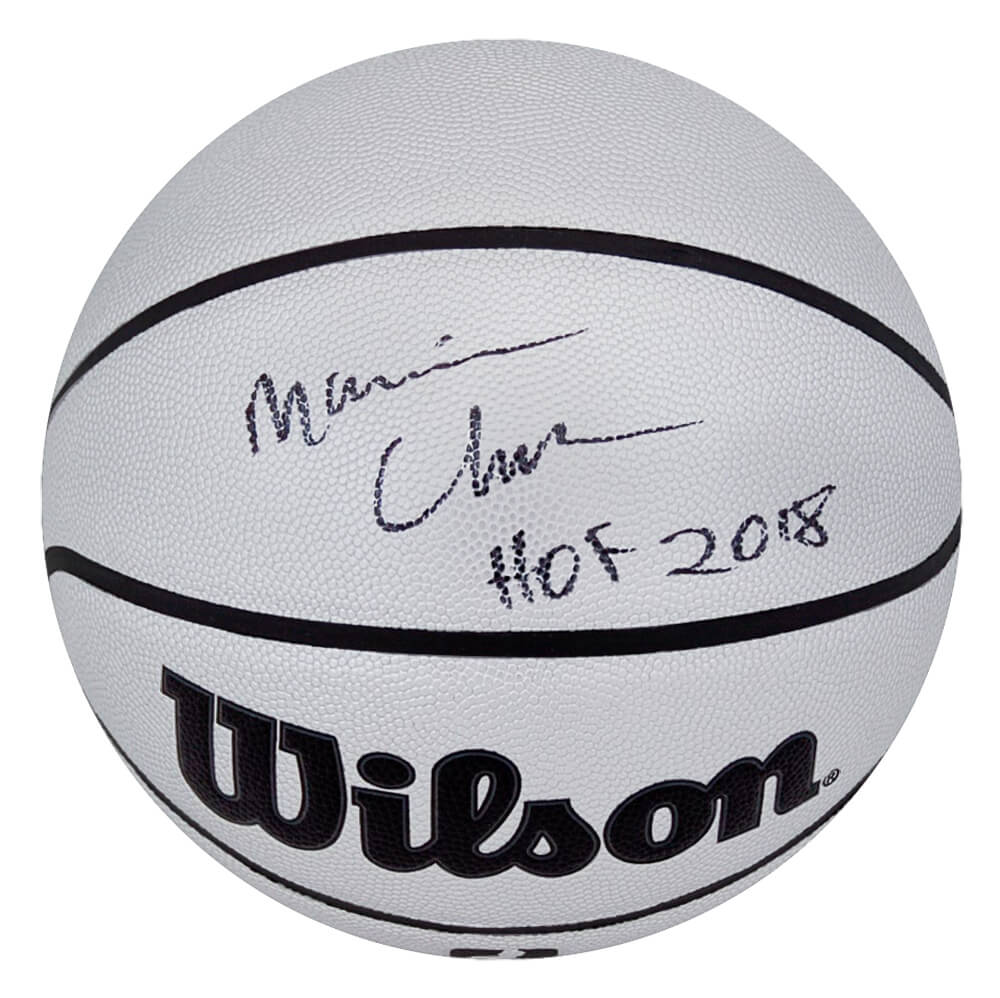 Maurice Cheeks Signed Wilson Platinum Full Size NBA Basketball w/HOF 2018