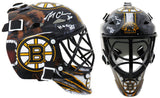 Gerry Cheevers Signed Boston Bruins Mini Hockey Goalie Mask w/HOF'85