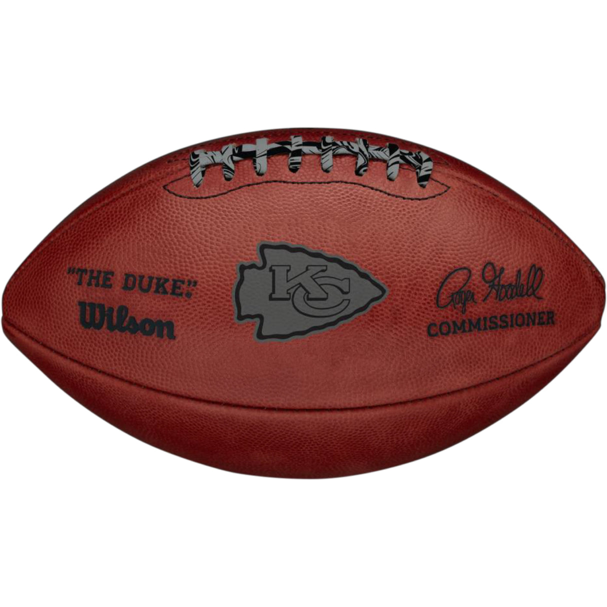 Kansas City Chiefs Metallic Duke Football