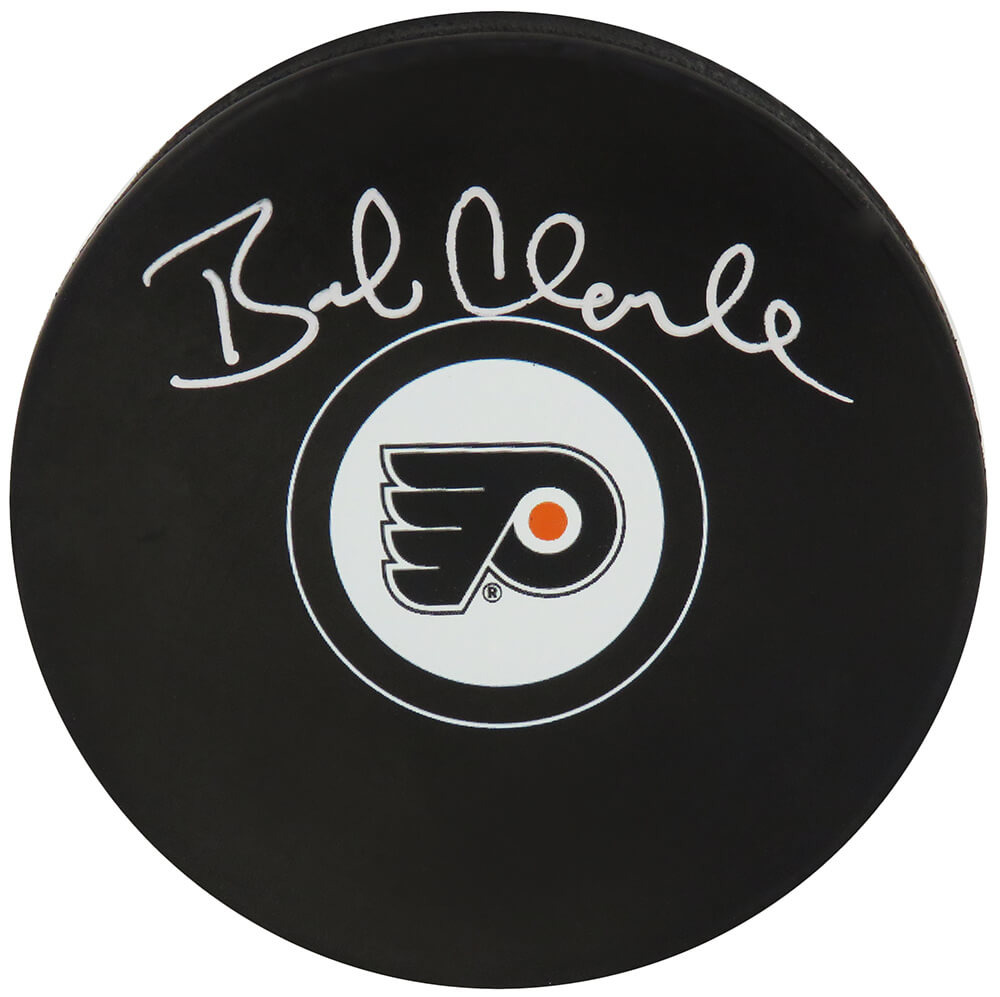 Bobby Clarke Signed Philadelphia Flyers Logo Hockey Puck