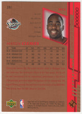 Mateen Cleaves Signed Detroit Pistons 2000-01 Upper Deck Rookie Basketball Card #281